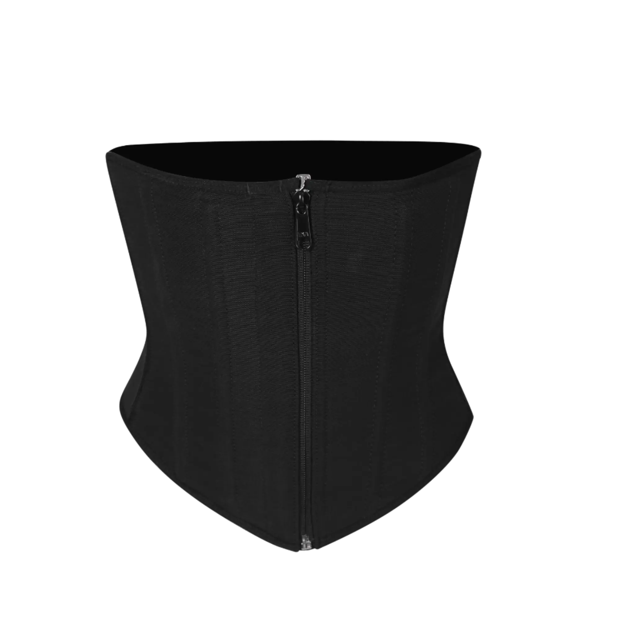 High Impact Latex Free Short Waist Trainer Onyx