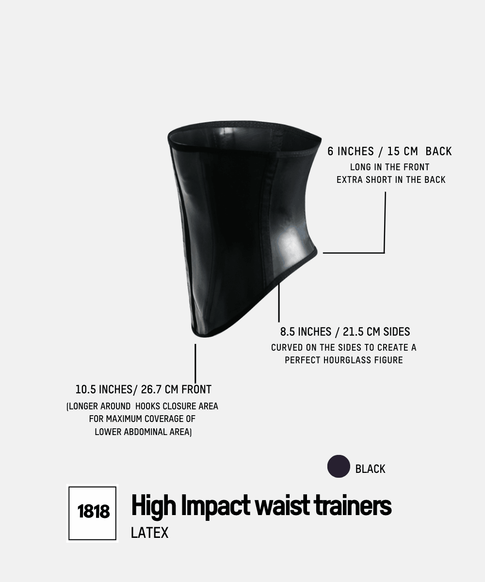 High Impact Latex Short Waist Trainer ShapeWaist