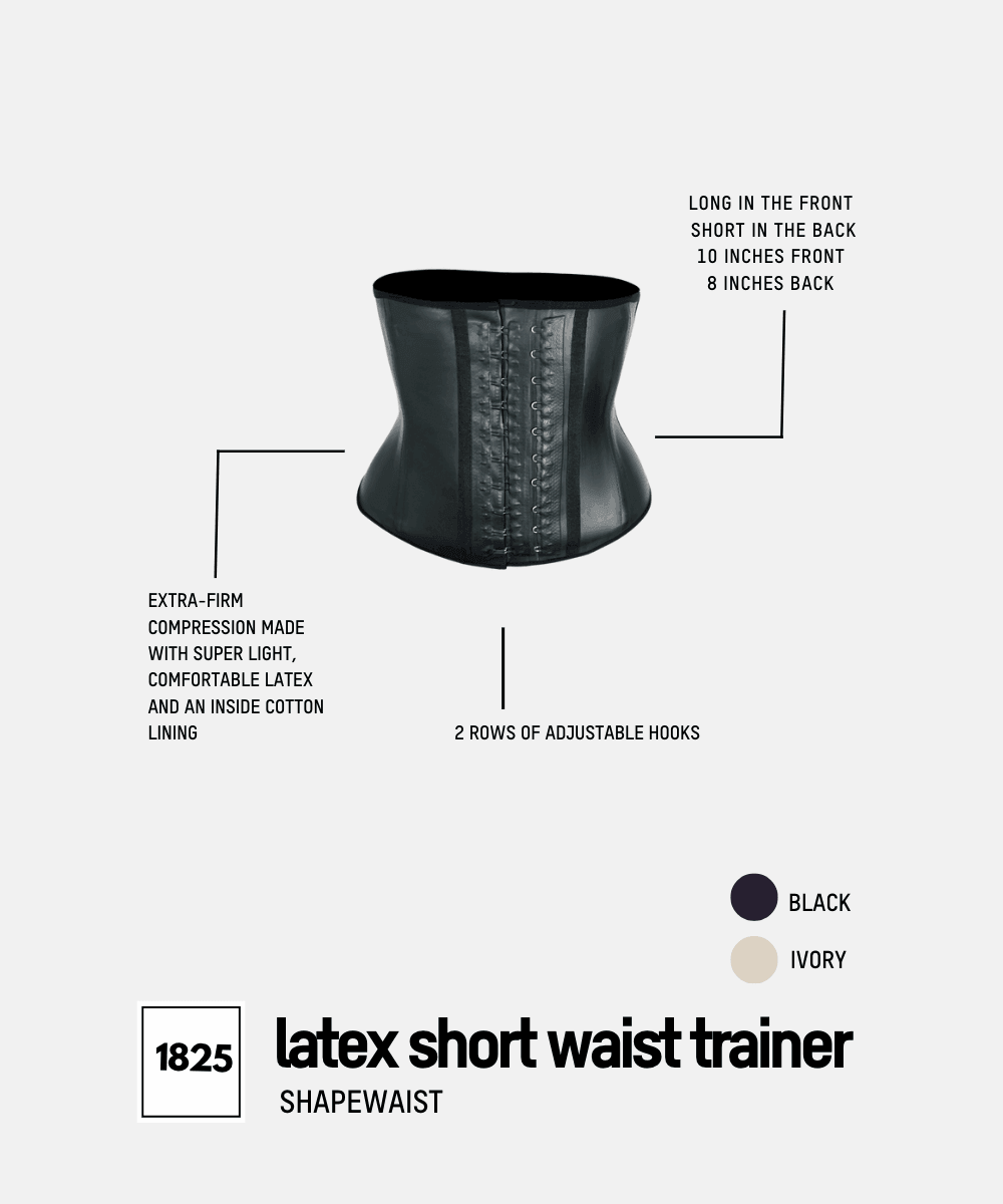 Latex Waist Trainer Short - ShapeWaist