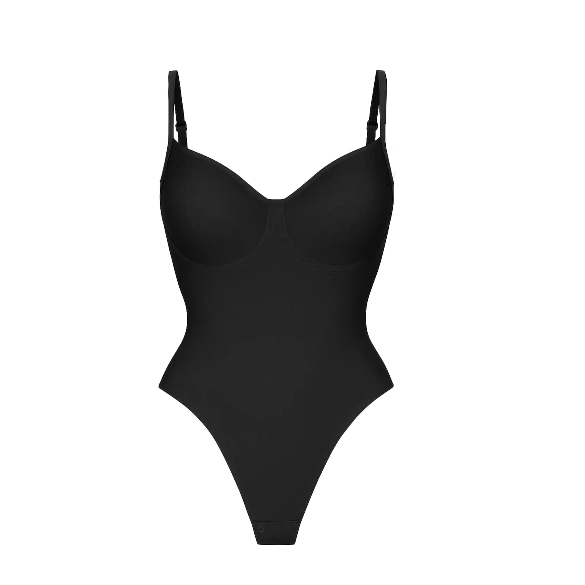 LOW BACK BODYSUIT-ONYX