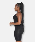 Sculpting Mid-Thigh Bodysuit Onyx - ShapeWaist