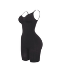 Sculpting Mid-Thigh Bodysuit Onyx - ShapeWaist