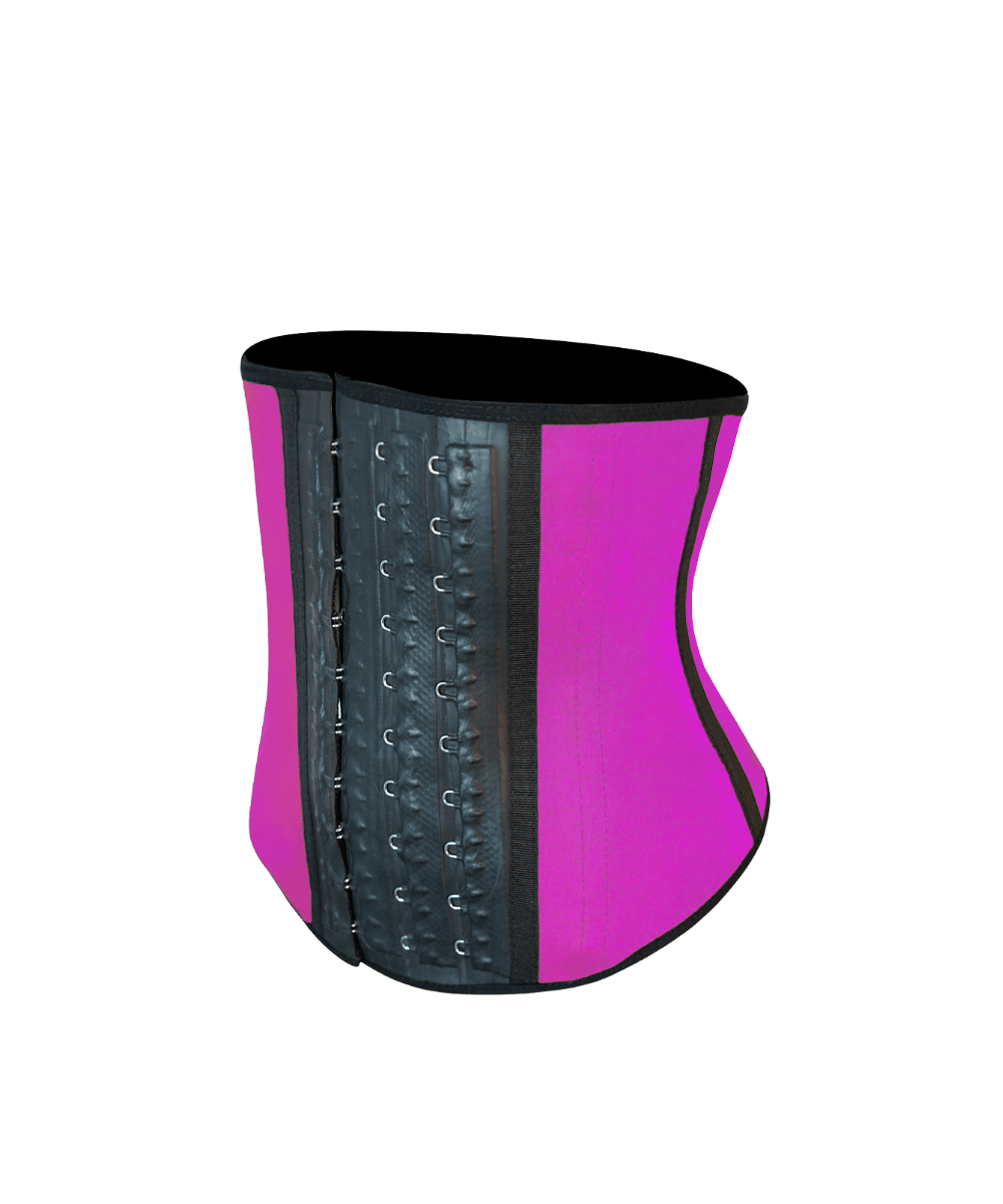 Pink and black waist discount trainer