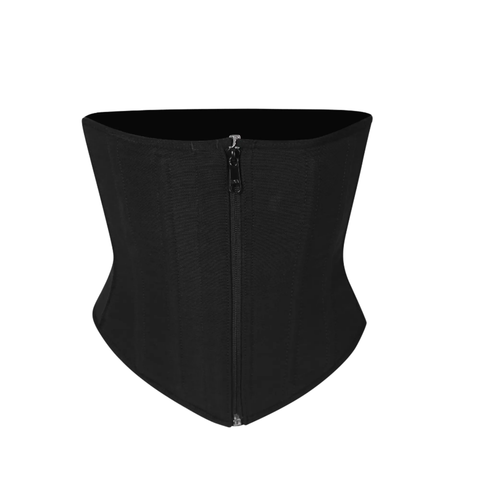High Impact Latex Free Short Waist Trainer Onyx