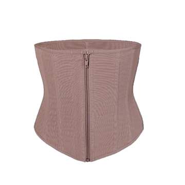 High Impact Latex-Free Waist Trainer Short Sandstone