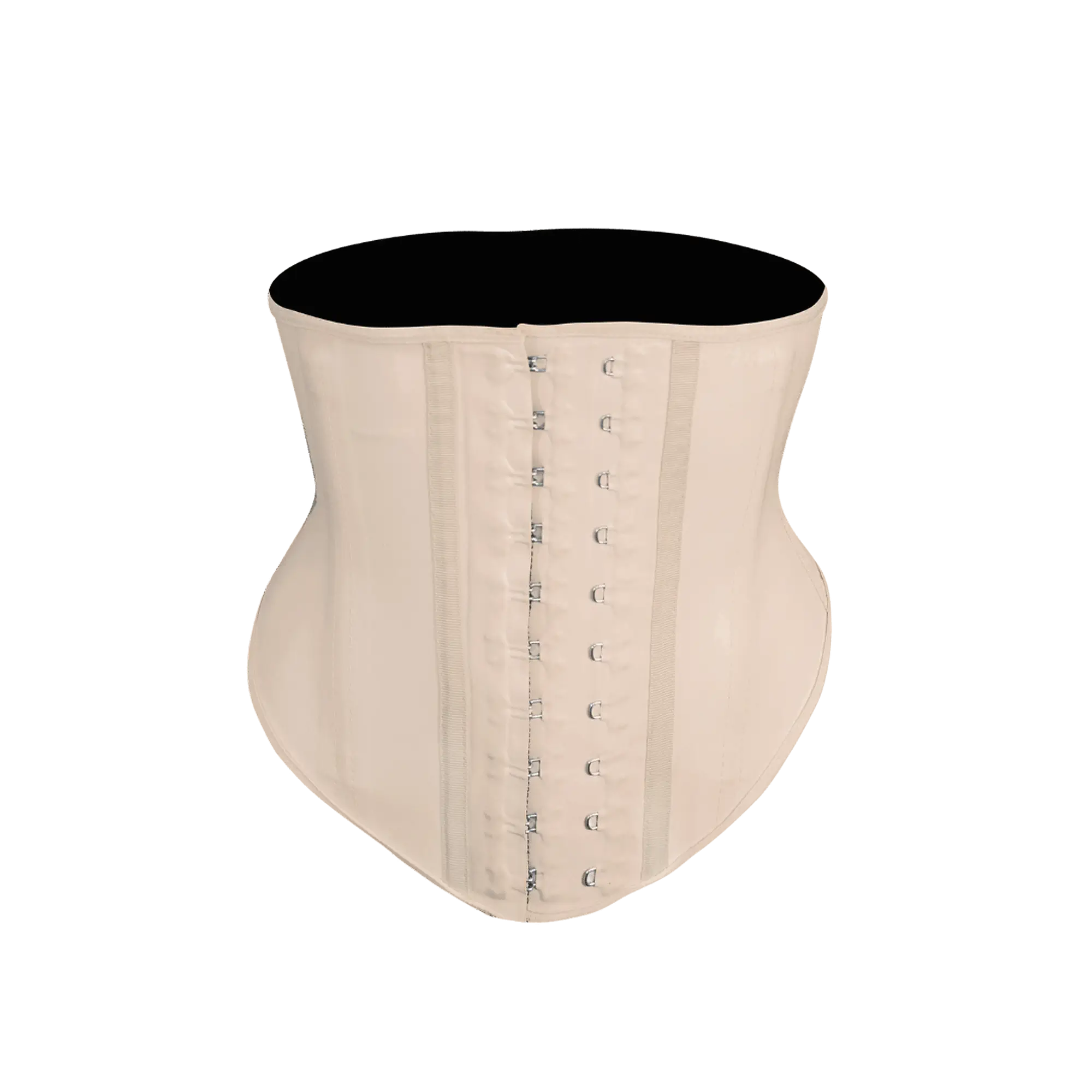 High Impact Latex Short Waist Trainer Ivory