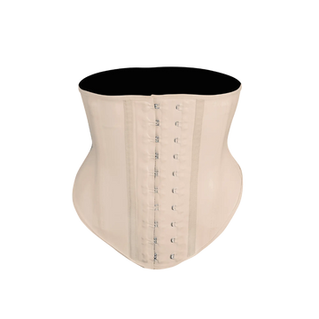 High Impact Latex Short Waist Trainer Ivory