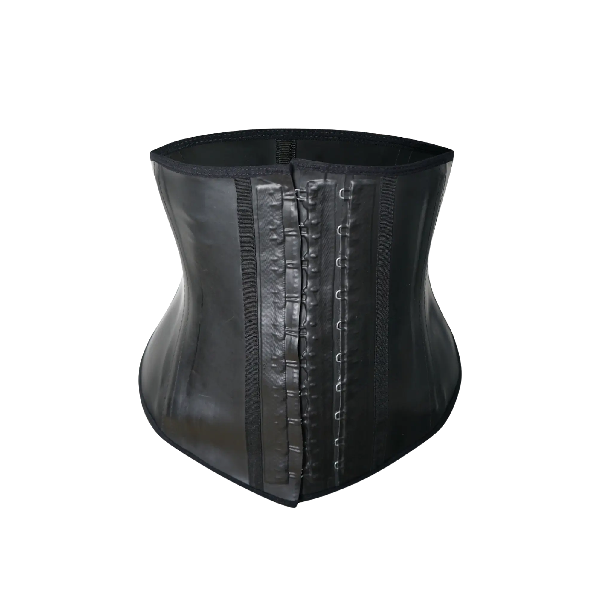 High Impact Latex Short Waist Trainer Onyx