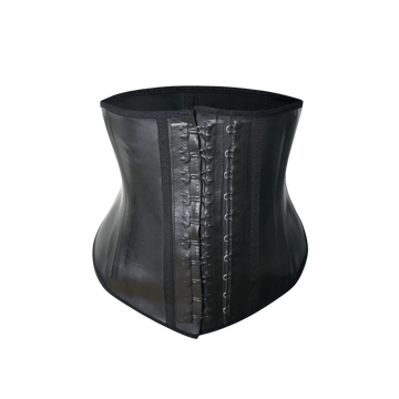 High Impact Latex Short Waist Trainer Onyx