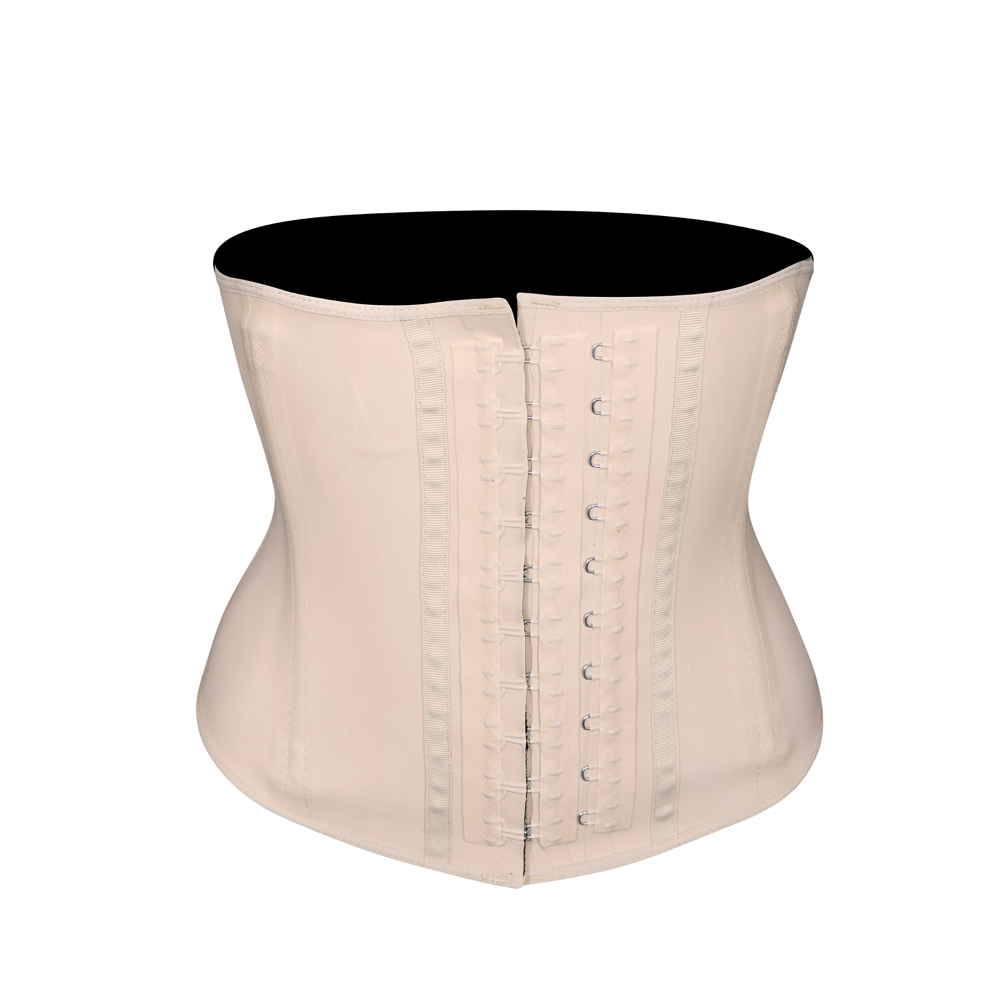 Latex Waist Trainer Short Ivory