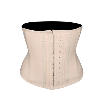 Latex Waist Trainer Short Ivory