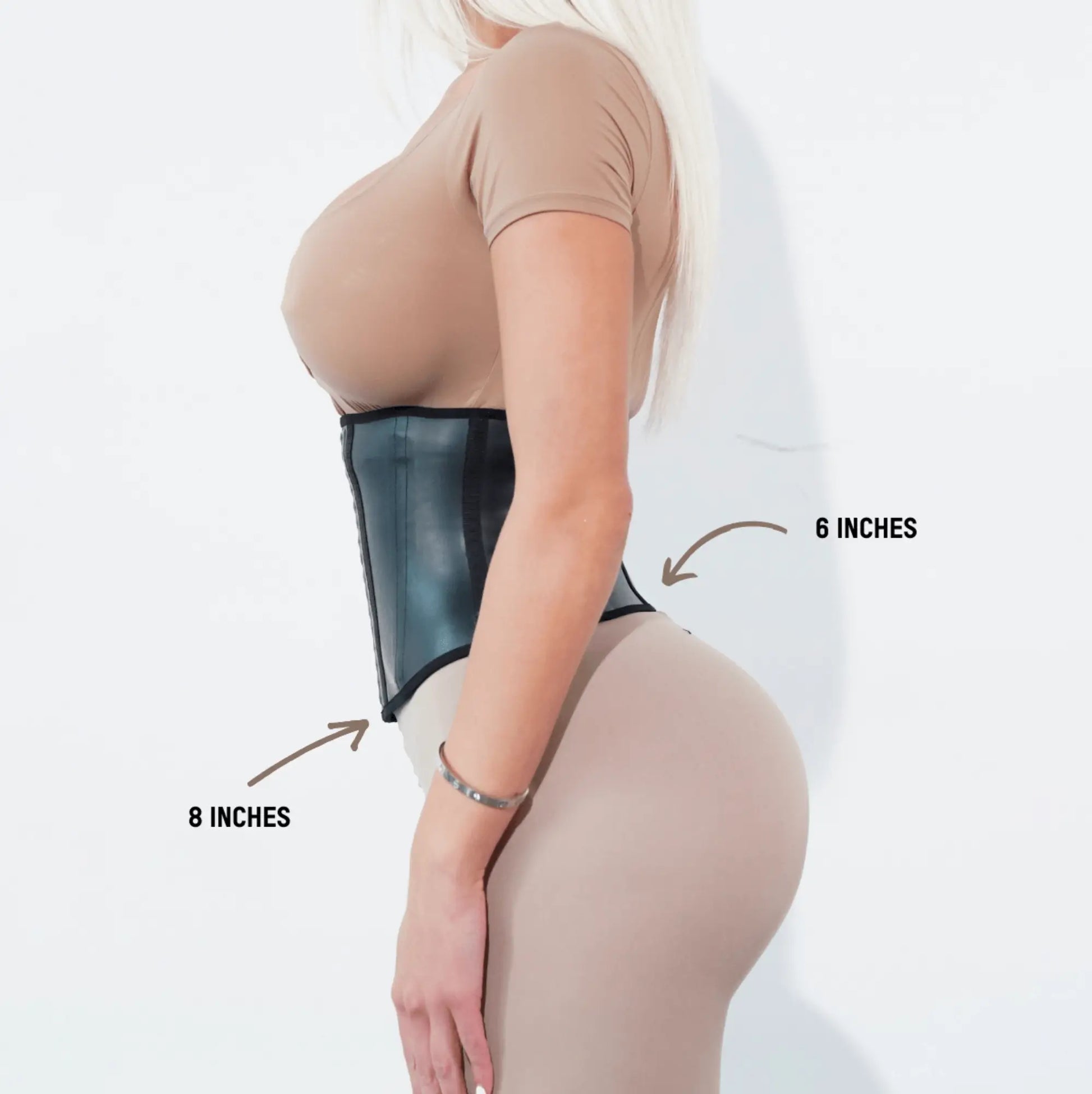 Latex Waist Trainer Extra Short ShapeWaist