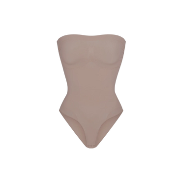 STRAPLESS BRIEF BODYSUIT SANDSTONE