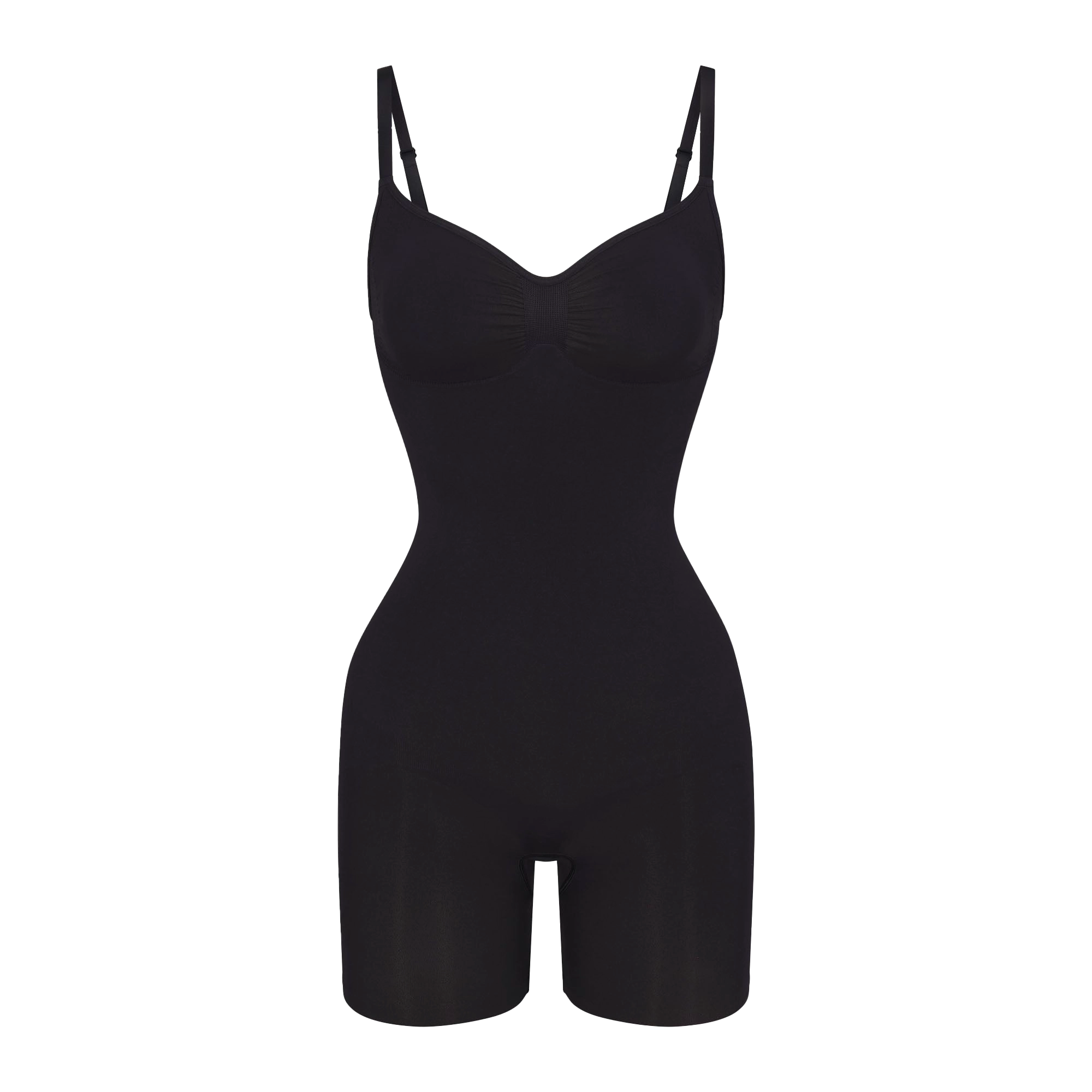 Sculpting Mid-Thigh Bodysuit Onyx