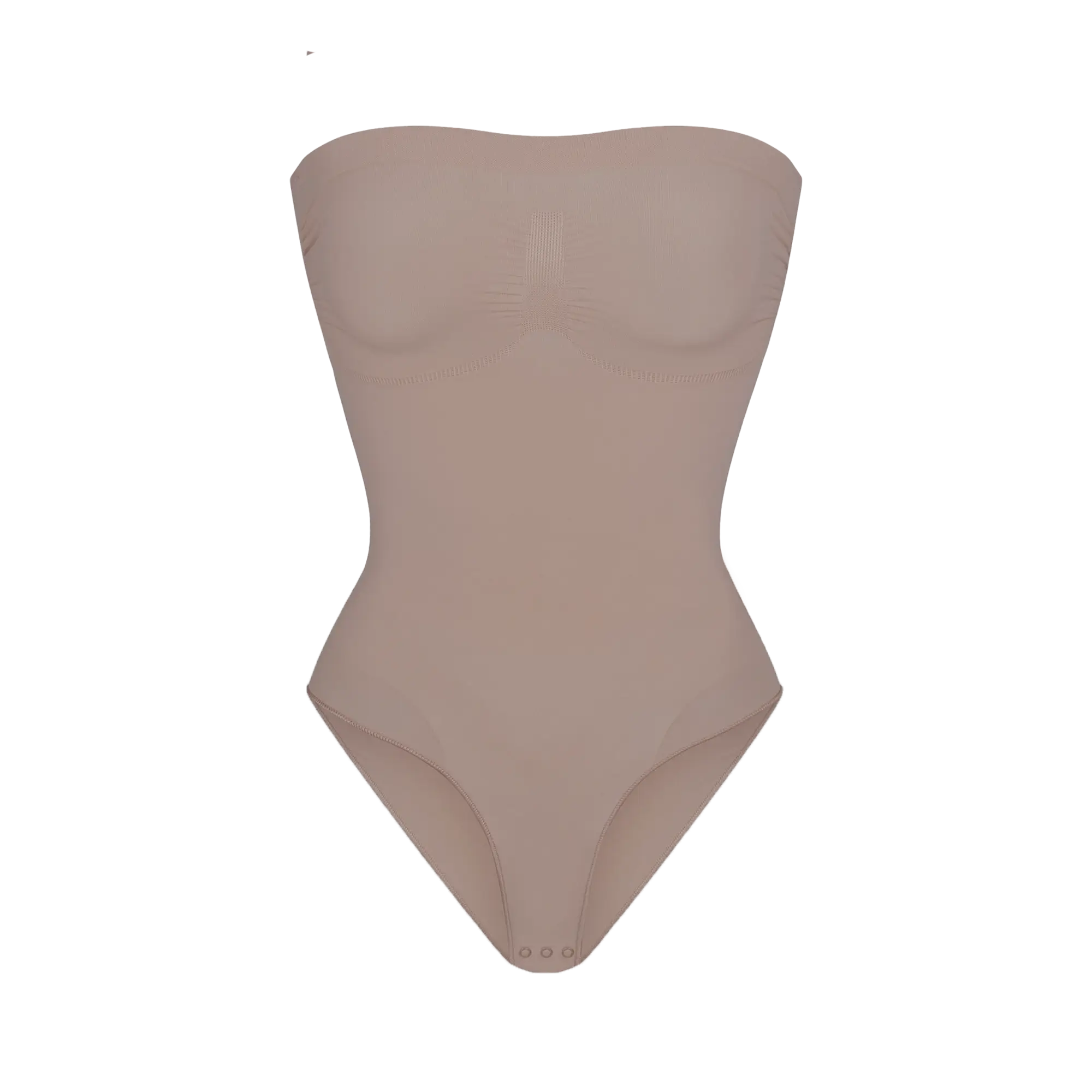 STRAPLESS BRIEF BODYSUIT SANDSTONE