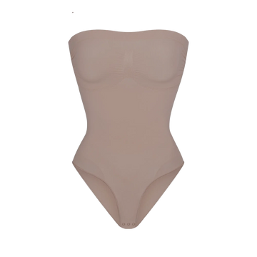 STRAPLESS BRIEF BODYSUIT SANDSTONE