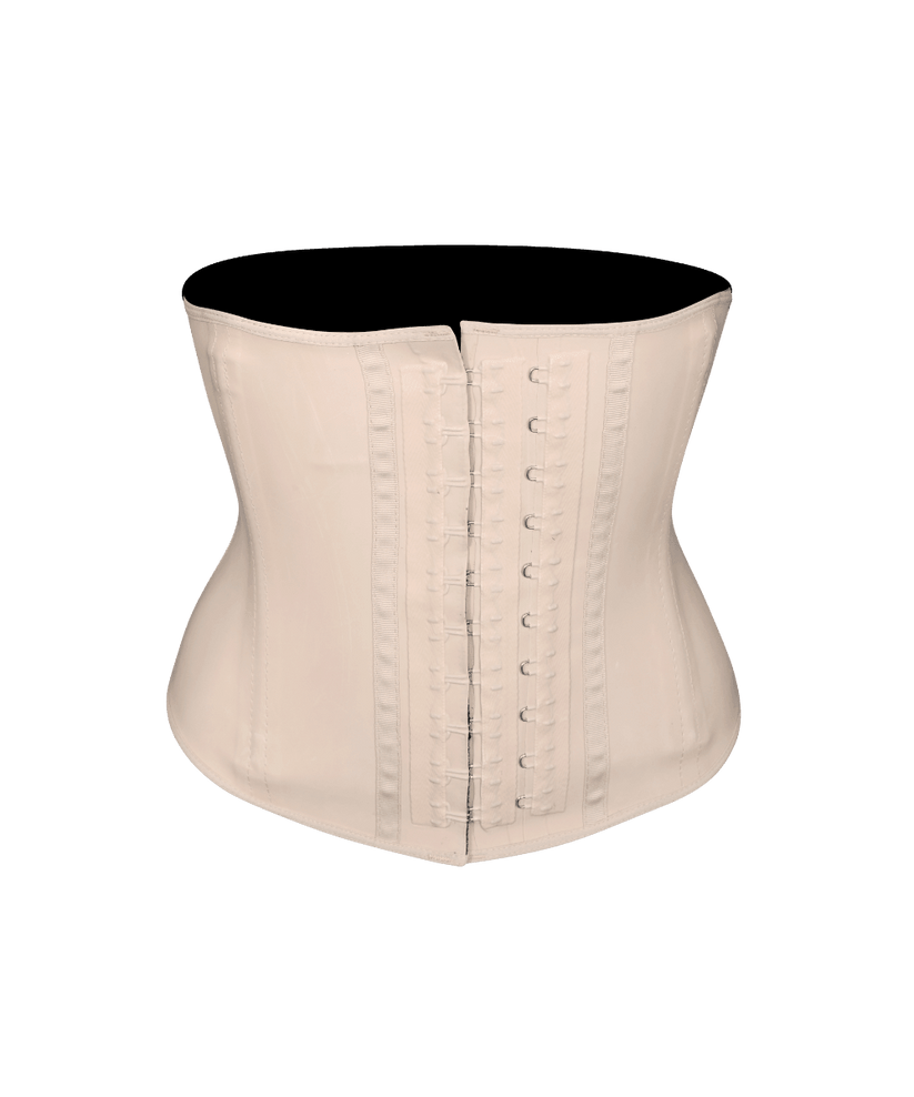 Latex Waist Trainer Short Ivory