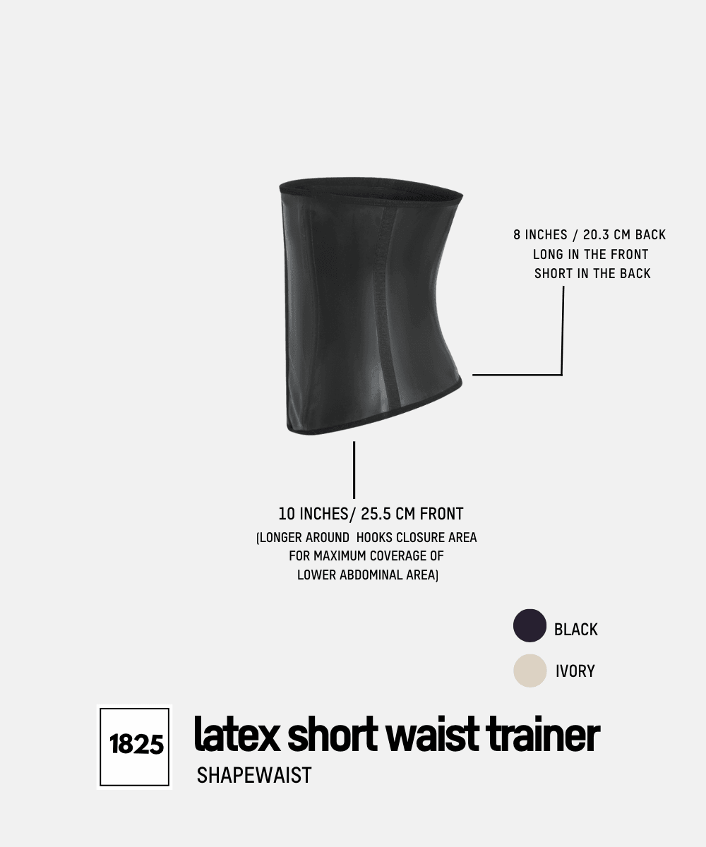 Latex Waist Trainer Short - ShapeWaist