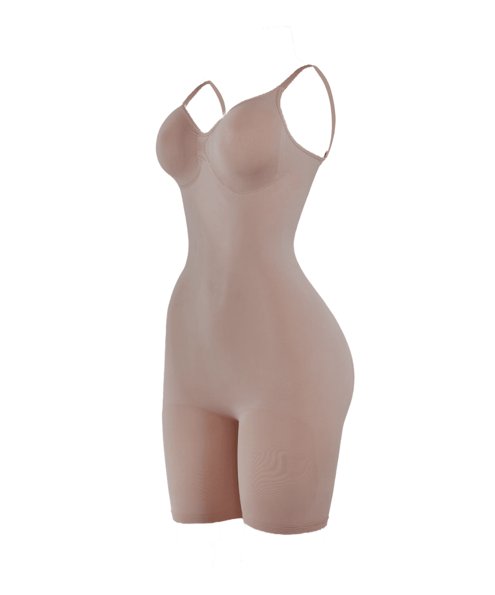 Mid-Thigh Sculpting Bodysuit – ALAMAE